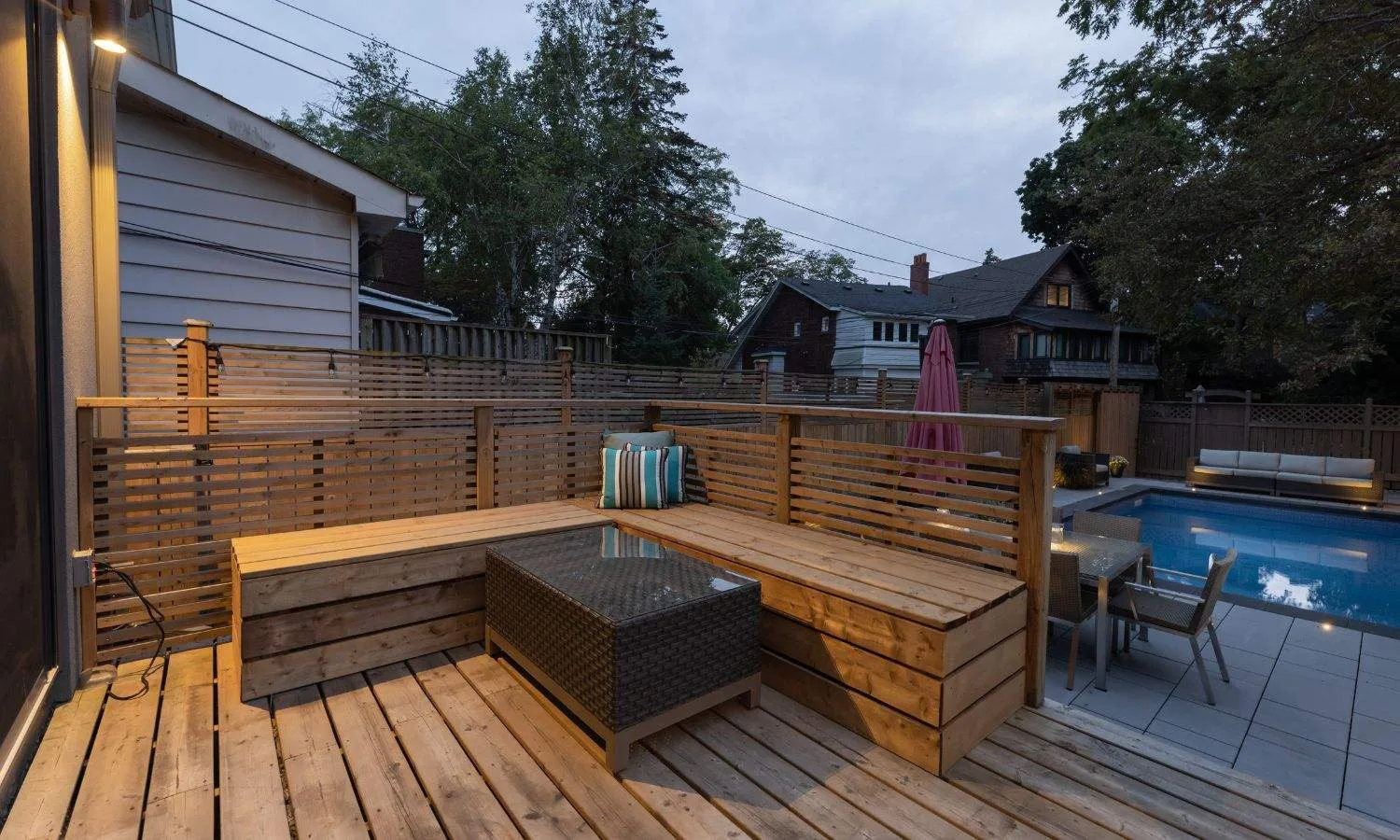 deck staining services