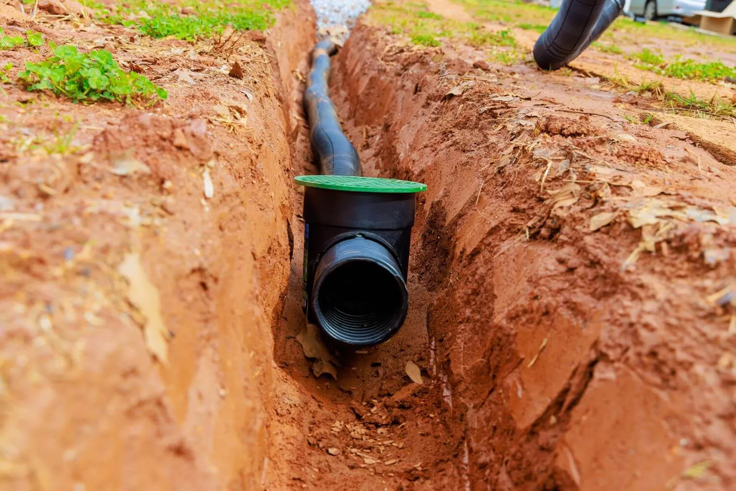 install new french drain